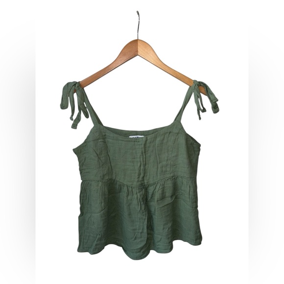 Old Navy || Tie-Strap Waist Defined Swing Cami - Picture 1 of 2